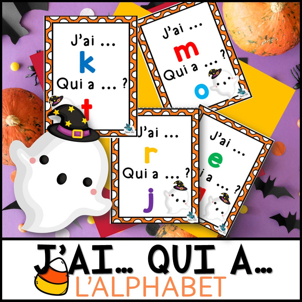 J'ai qui a.... Les lettres de l'alphabet
