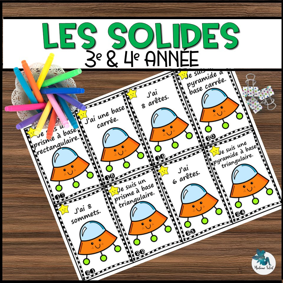 Les solides de l'espace