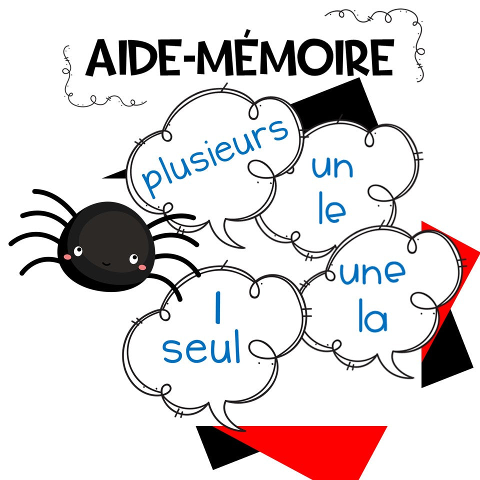 Le genre et le nombre des noms et des adjectifs