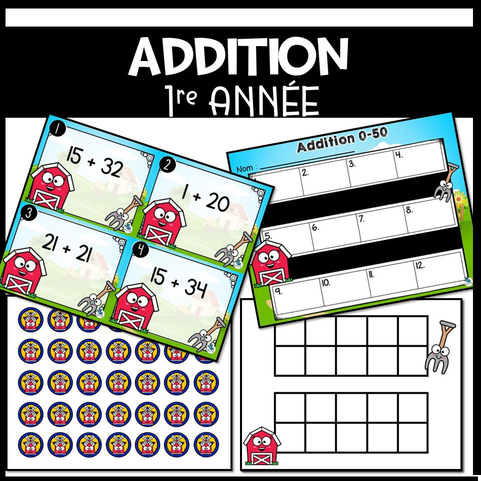 Addition 0-50 sans échange à la ferme