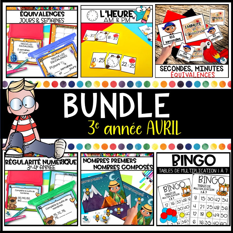 Bundle géant 3e année LES ATELIERS