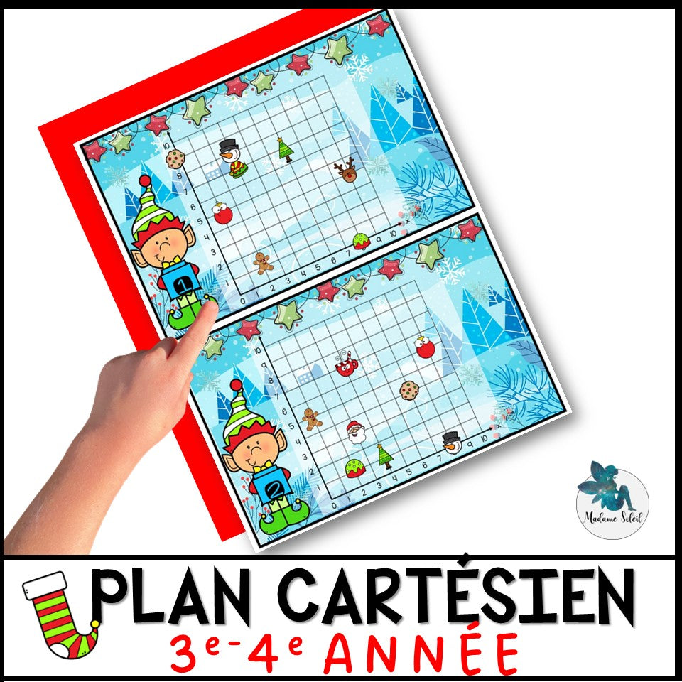 Le plan cartésien de Noël