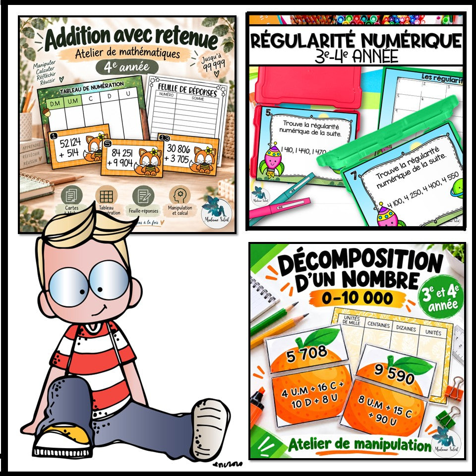 Bundle Atelier de 4e année octobre