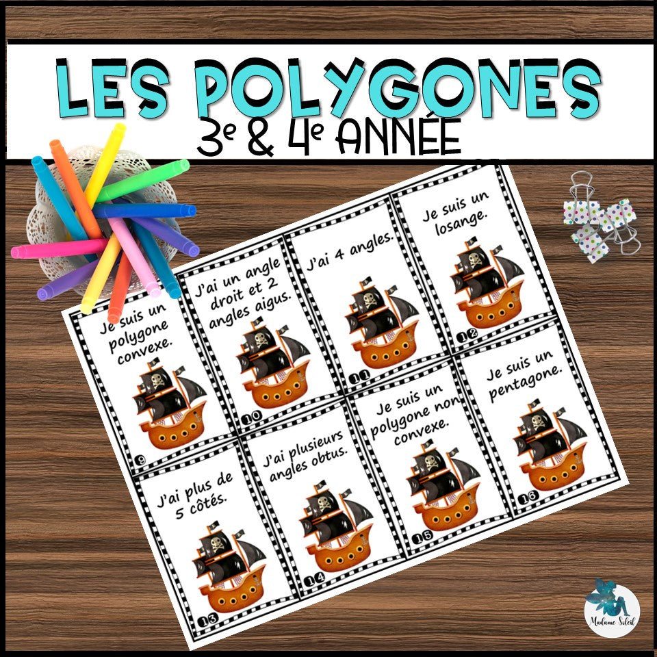 Les figures planes du pirate