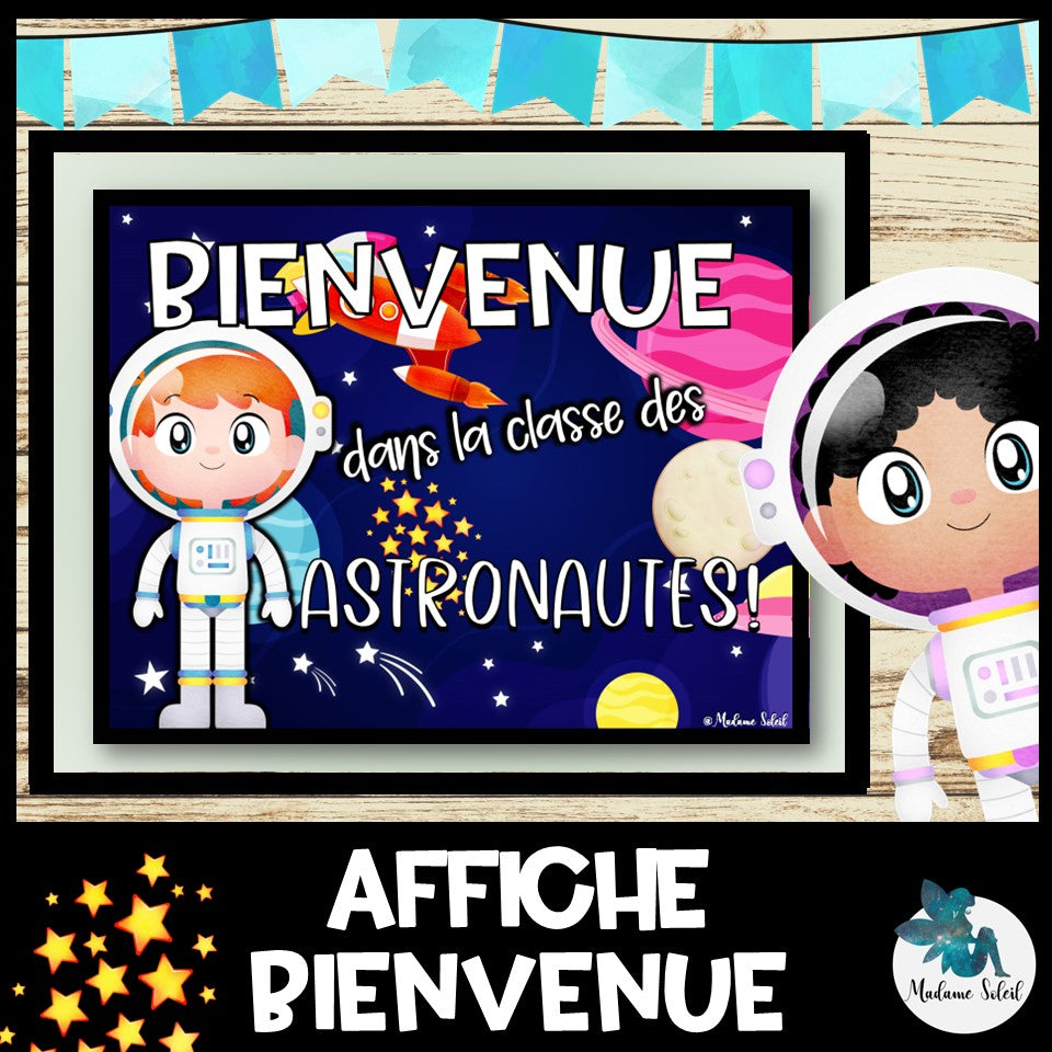 Affiches BIENVENUE Espace