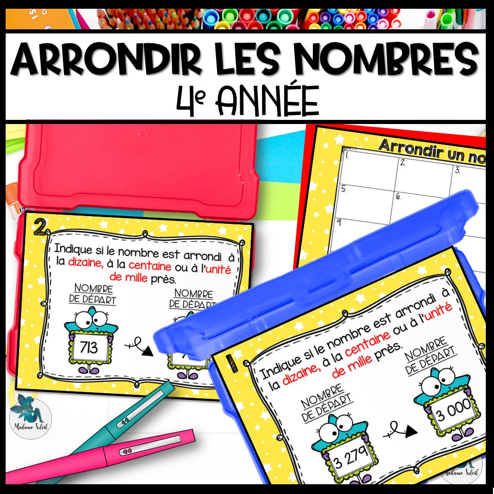 Arrondir les nombres à 4 chiffres