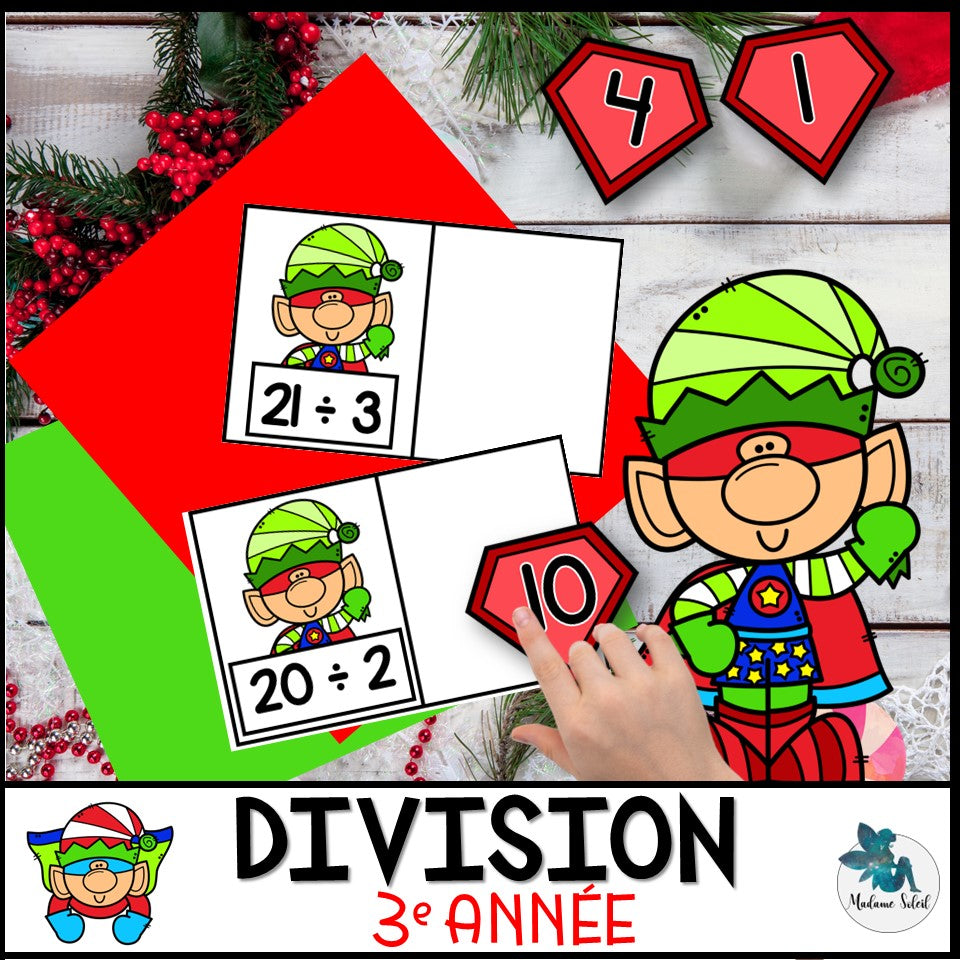 Division de Noël 3e année