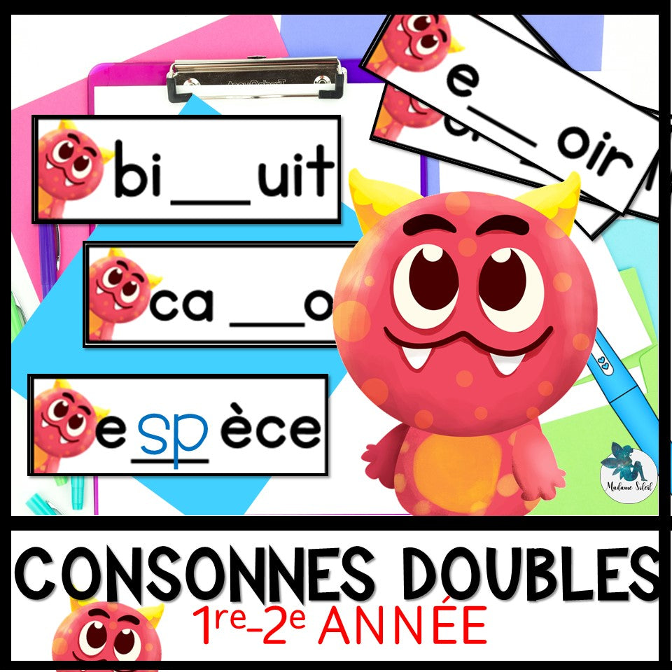 Les consonnes doubles