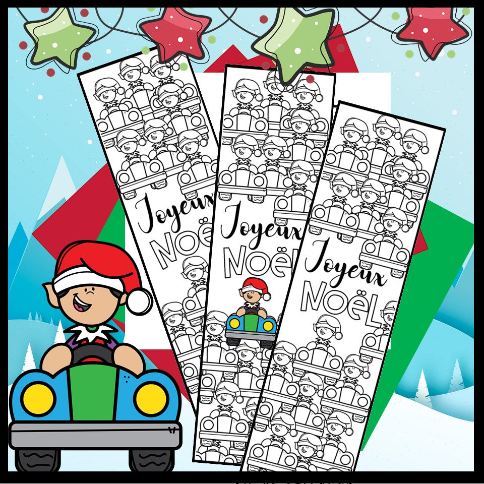 Signet de Noël : Les lutins