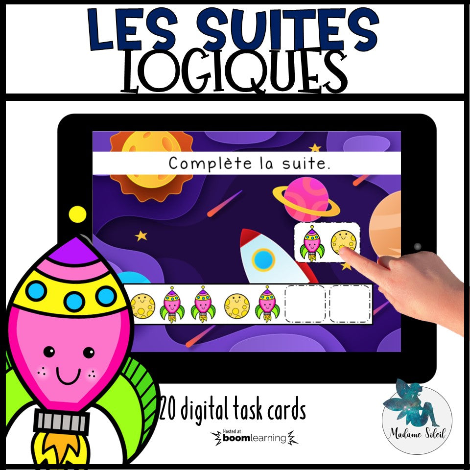 Suites logiques de l'espace Boom Cards