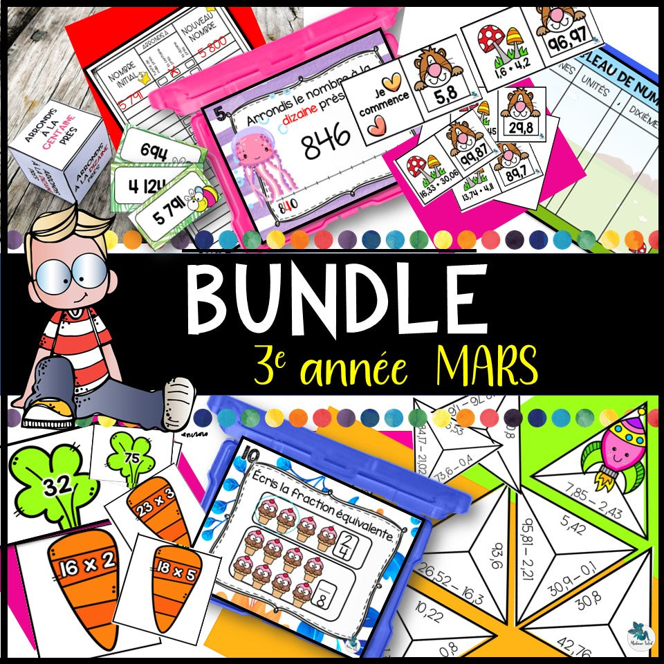 Atelier mars 3e année