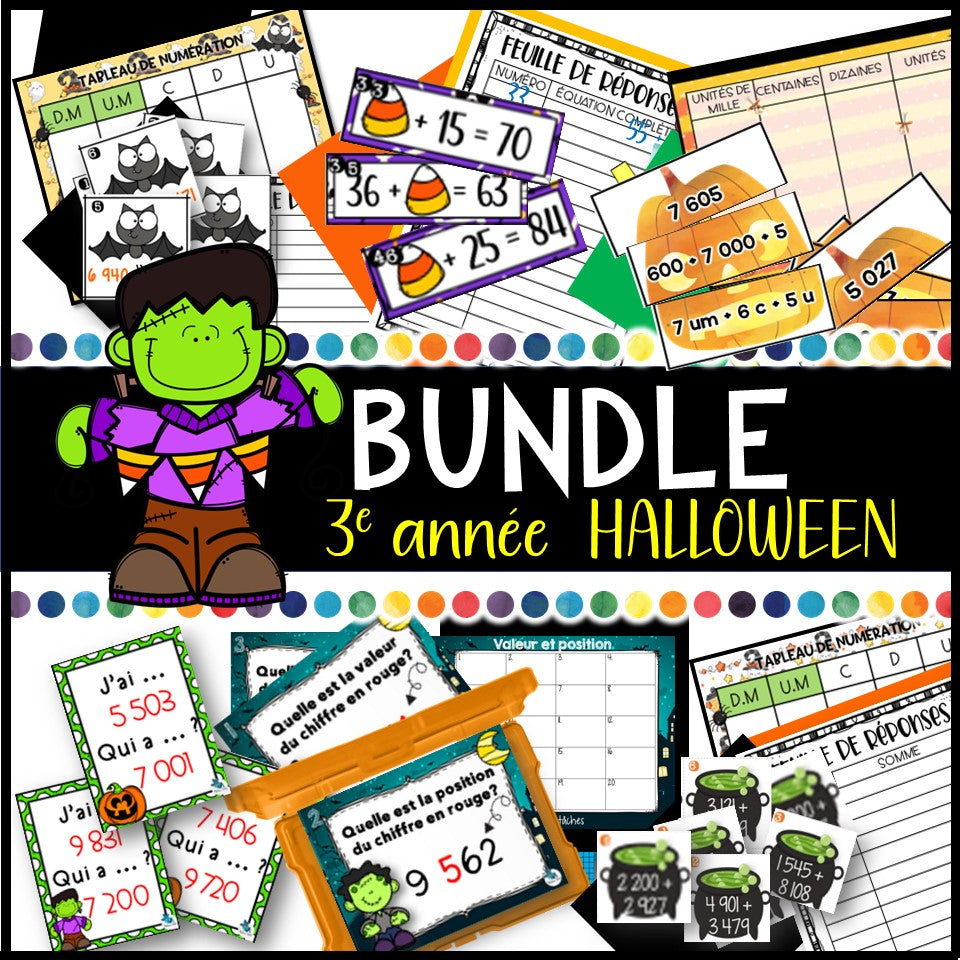 Atelier de l'Halloween 3e année