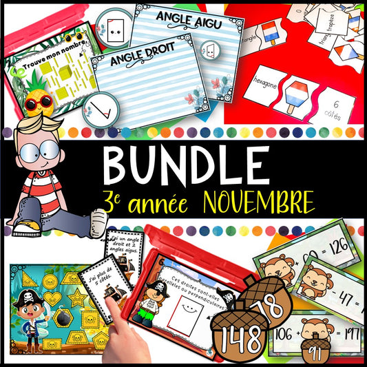 Atelier novembre 3e année