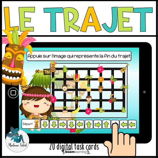 Le trajet au soleil Boom Cards