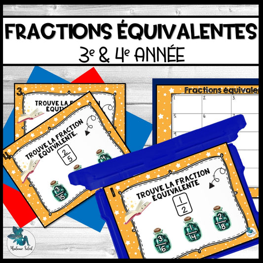 Les fractions équivalentes