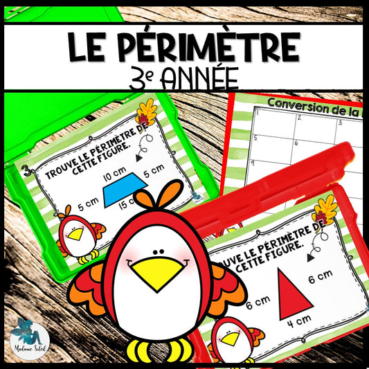 Le périmètre en 3e année