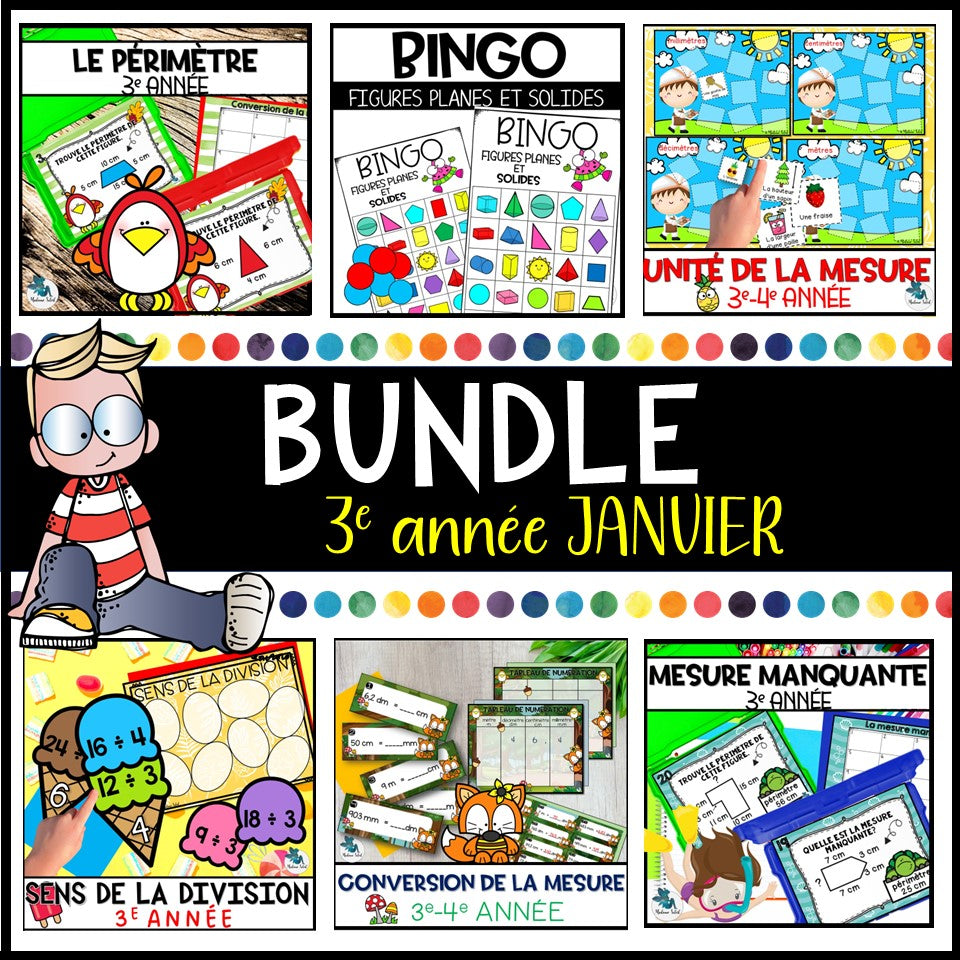 Bundle géant 3e année LES ATELIERS