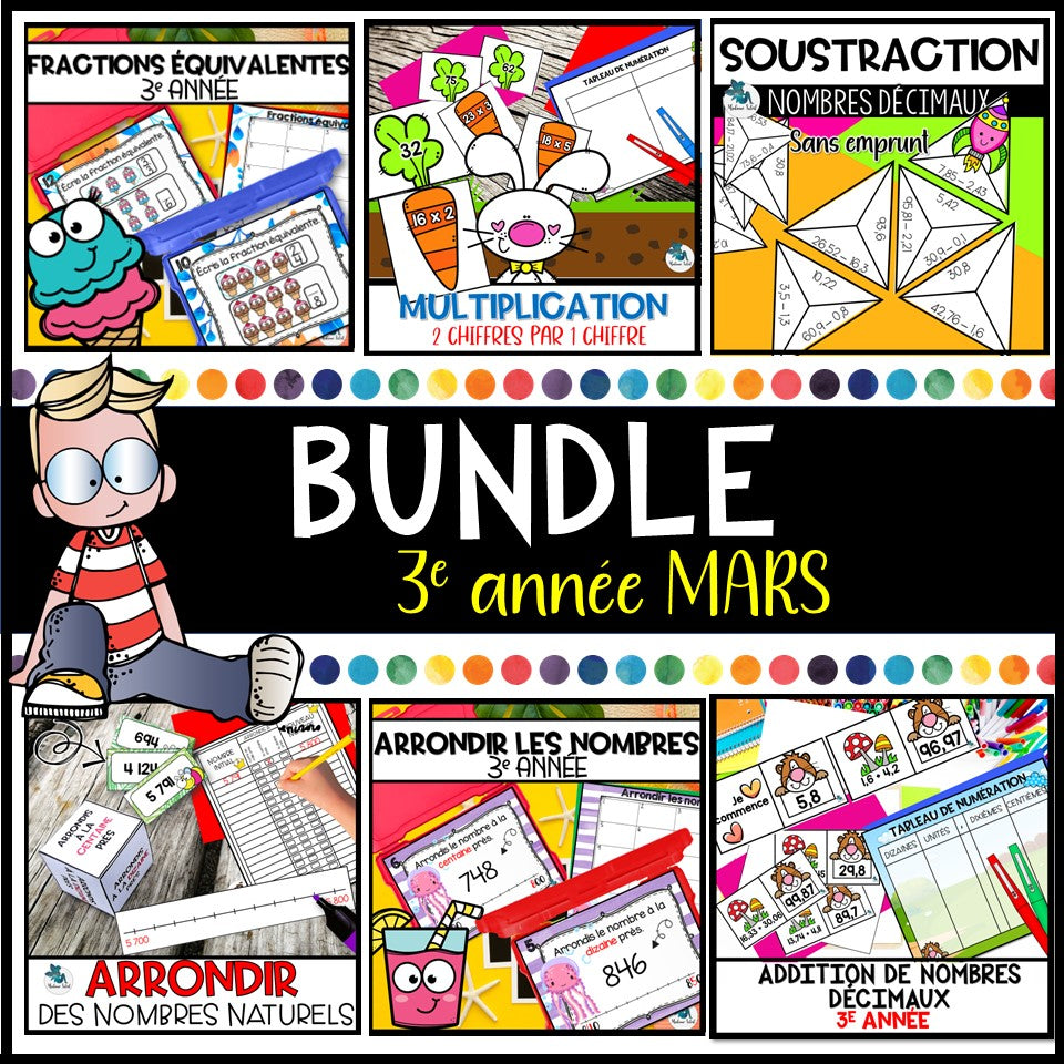 Bundle géant 3e année LES ATELIERS