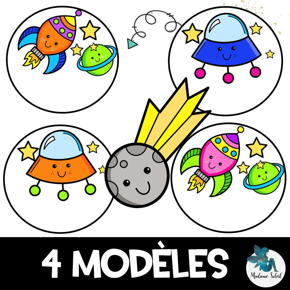 Étiquettes de casier - Espace