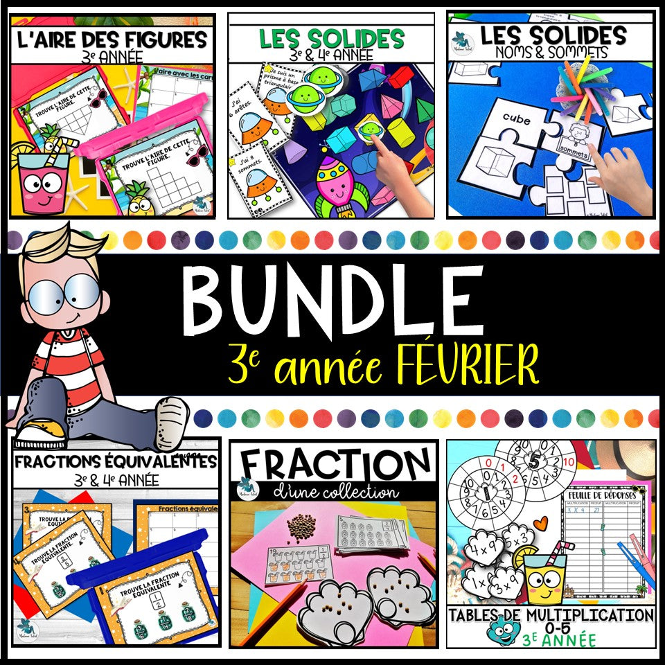 Bundle géant 3e année LES ATELIERS