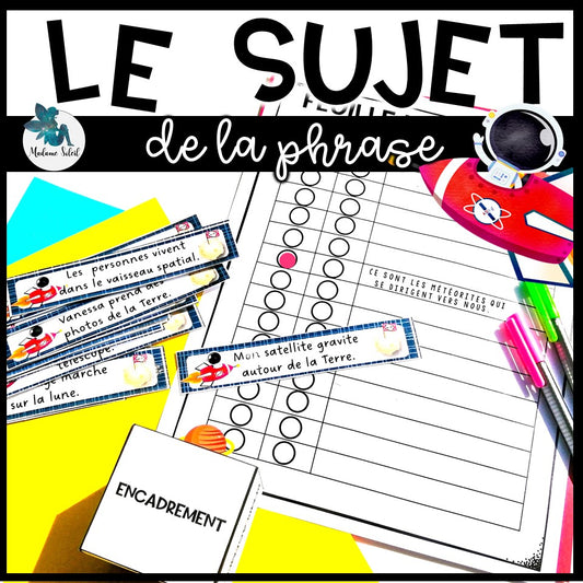 Le sujet de la phrase dans l'espace