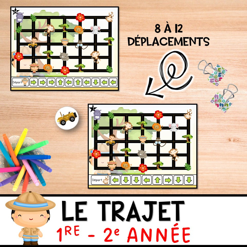 Le trajet atelier en 1re et 2e année