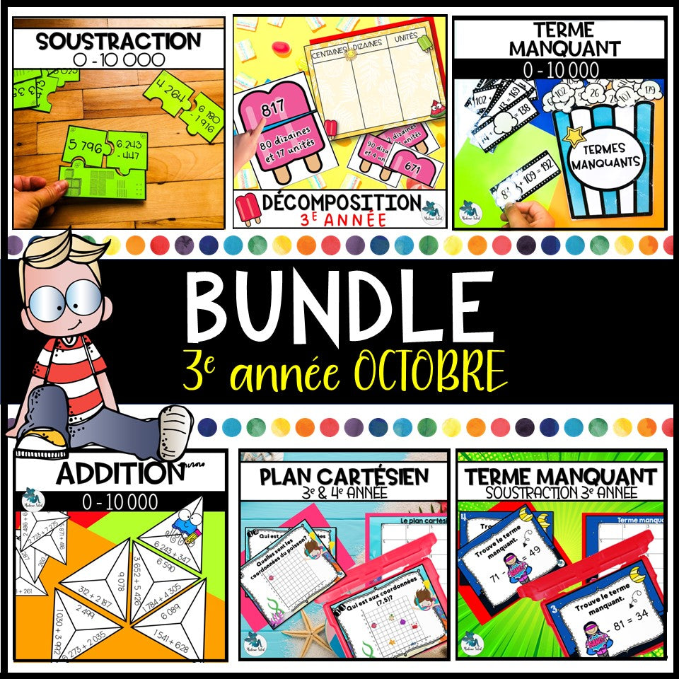 Bundle géant 3e année LES ATELIERS
