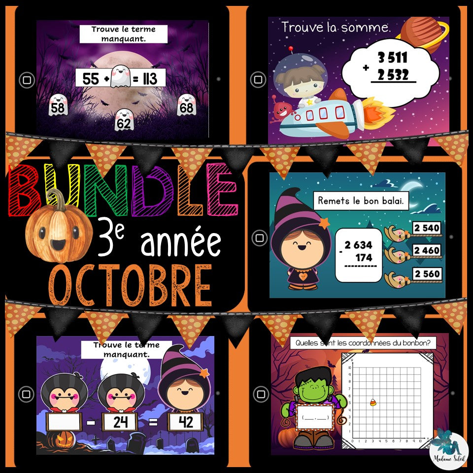 Bundle géant 3e année BOOM CARDS