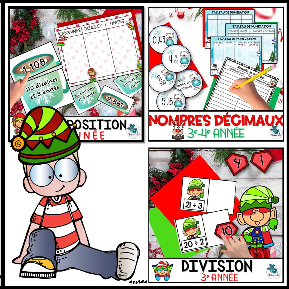 Atelier de Noël 3e année