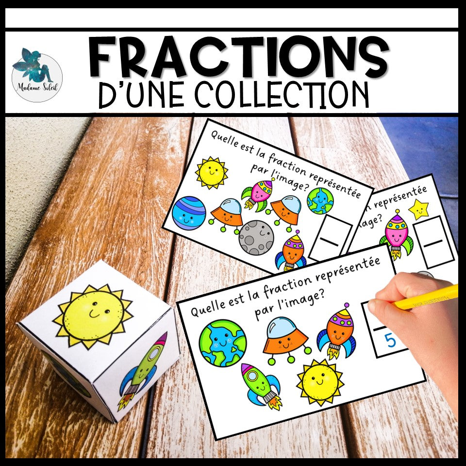 Fraction d'une collection dans l'espace