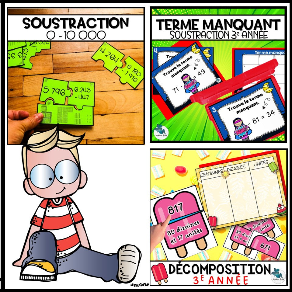 Atelier octobre – Math 3e année