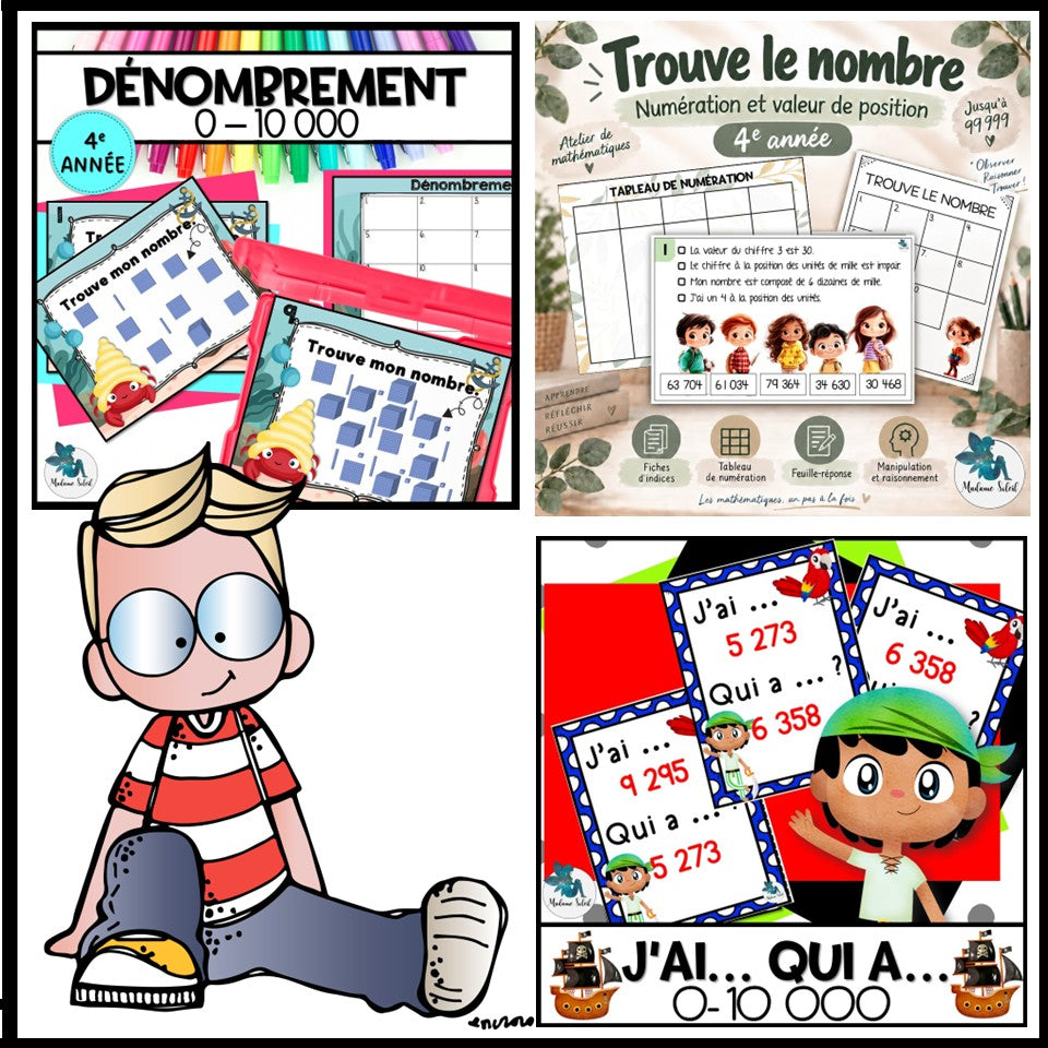 Atelier Bundle de septembre 4e année