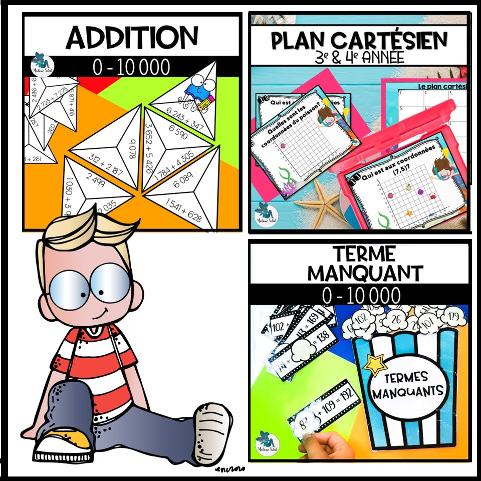 Atelier octobre – Math 3e année