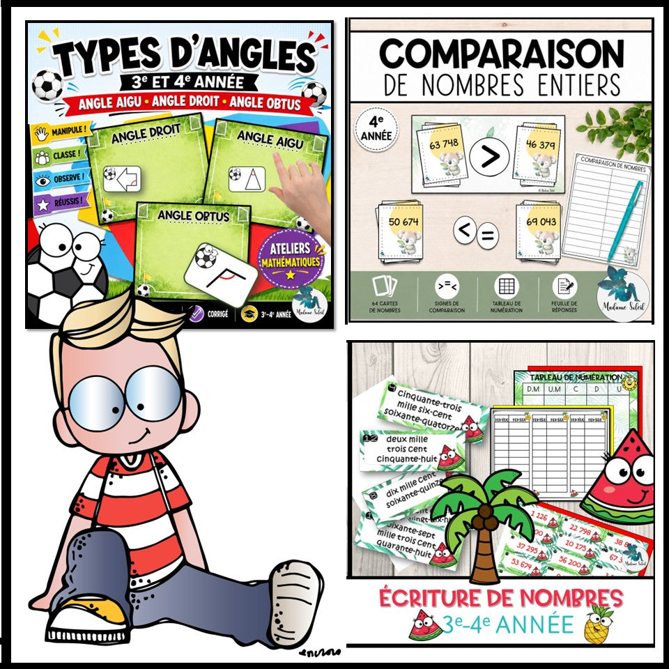 Atelier Bundle de septembre 4e année