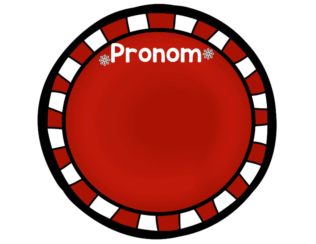 Classes de mots de Noël en 3e-4e année