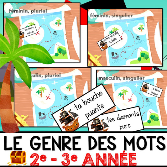 Le genre et le nombre des groupes du nom