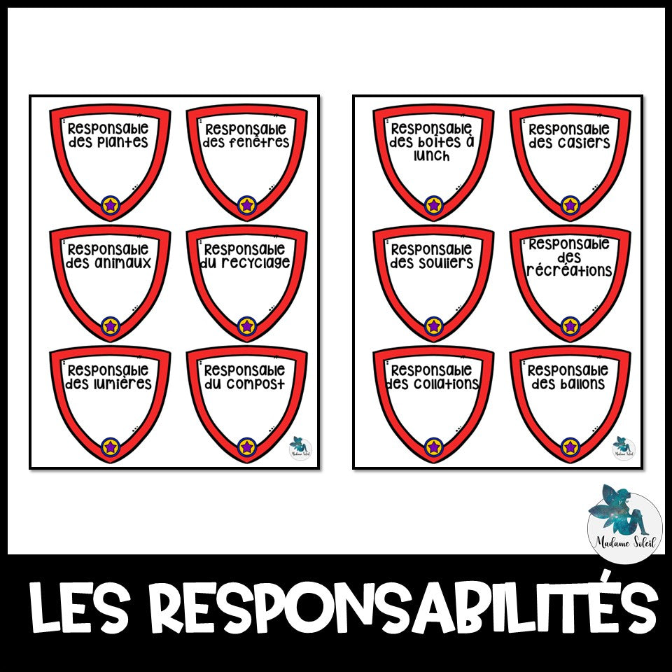 Responsabilités de classes - Super-héros