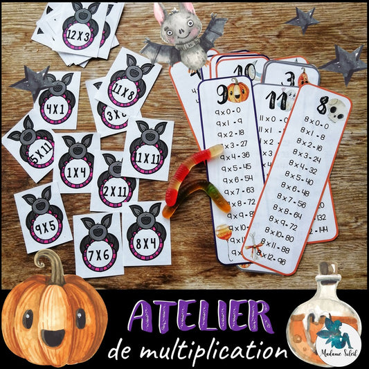 Atelier de multiplication de l'Halloween