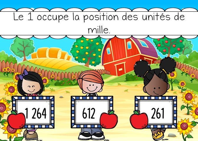 Valeur de position BOOM CARDS