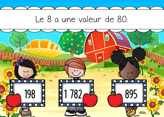 Valeur de position BOOM CARDS