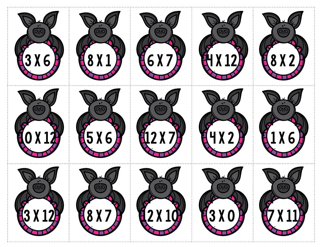 Atelier de multiplication de l'Halloween