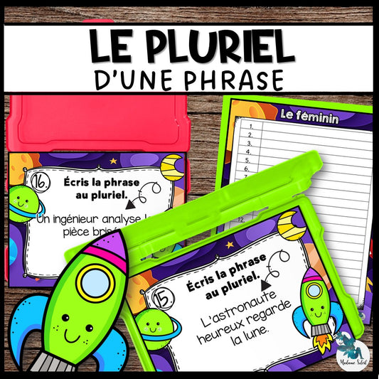 Le pluriel des phrases dans l'espace