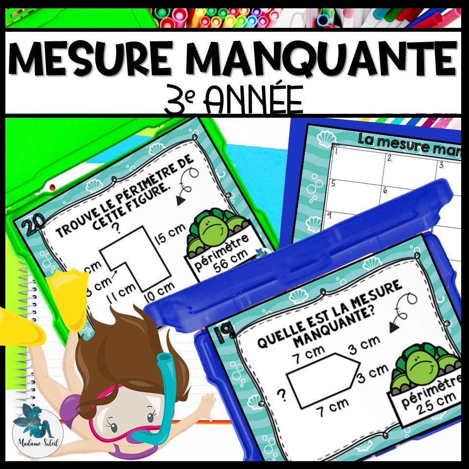 La mesure manquante dans le périmètre