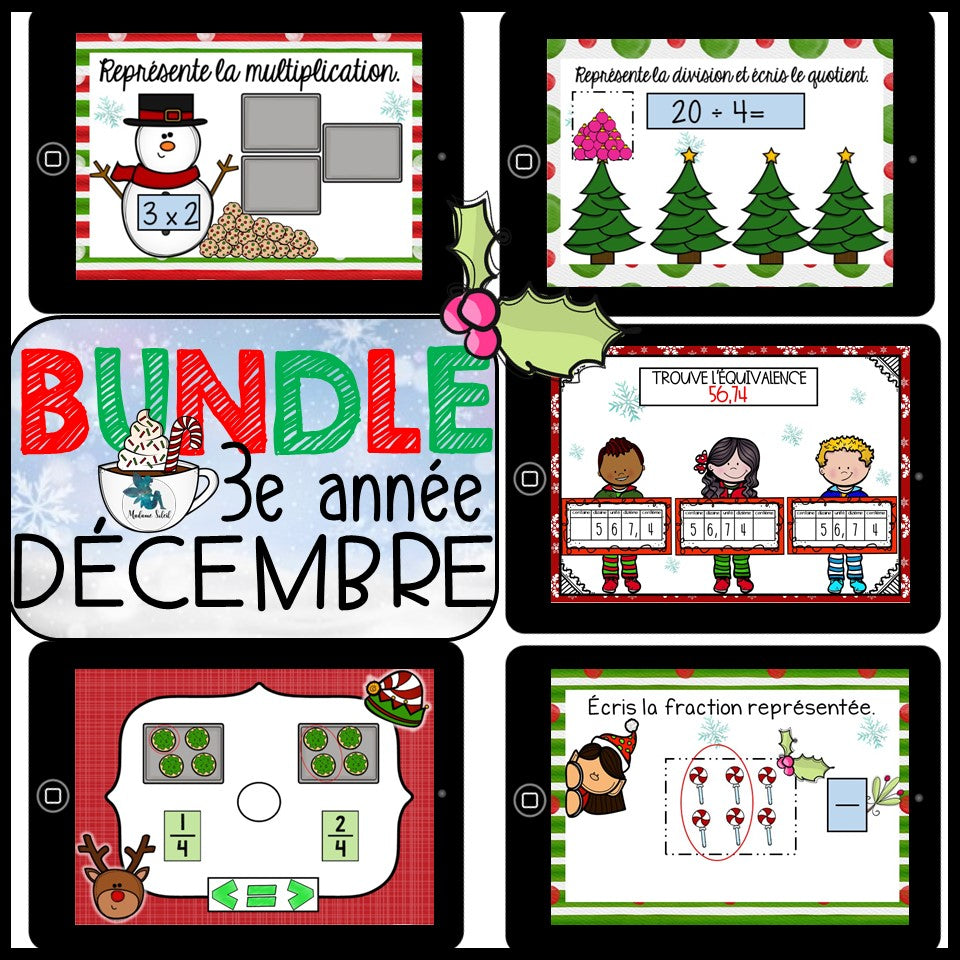 Bundle géant 3e année BOOM CARDS