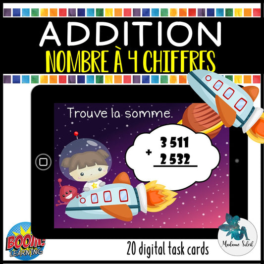 Additions de l'espace 3e-4e année Boom CARDS