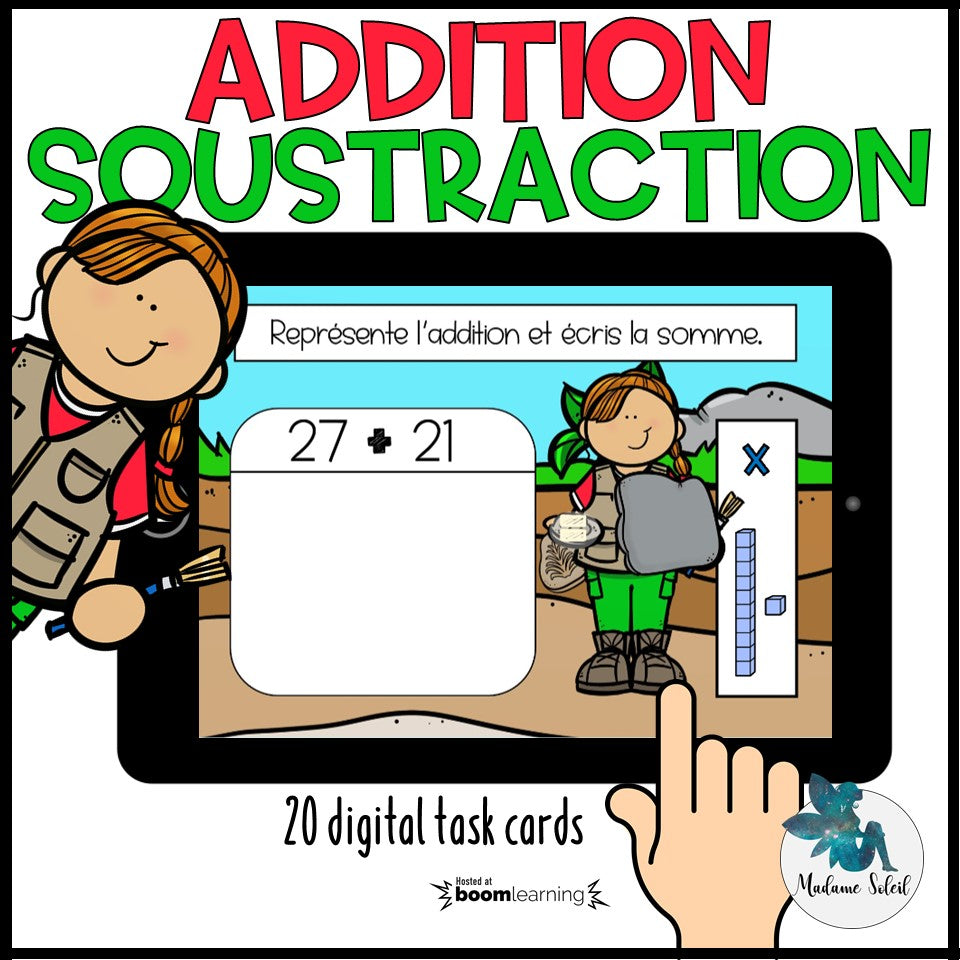 Addition et soustraction de nombres à 2 chiffres