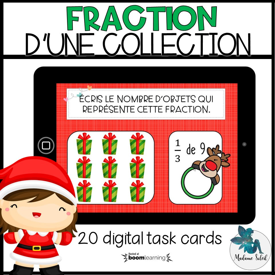 Fraction d'une collection de Noël