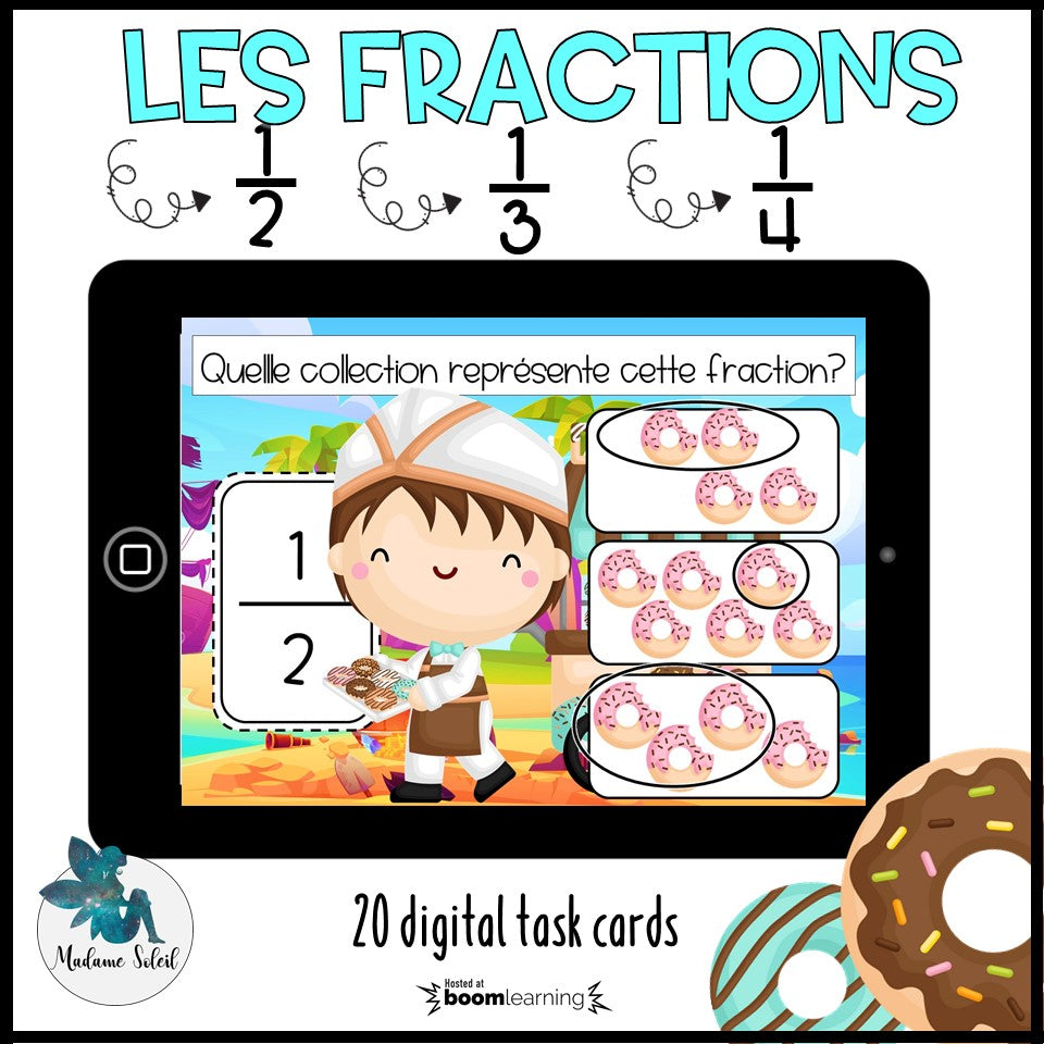 Fraction d'une collection en 2e année