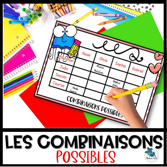 Les combinaisons possibles au 2e cycle