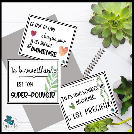 Mots doux de la rentrée pour motiver les enseignants